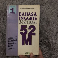 BAHASA INGGRIS SISTEM 52 M