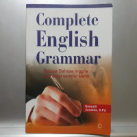 COMPLETE ENGLISH GRAMMAR